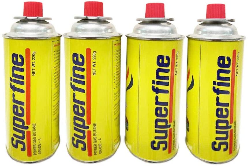 Butane Gas Can Canisters Bottles Camping Cooking Portable Heater Stove